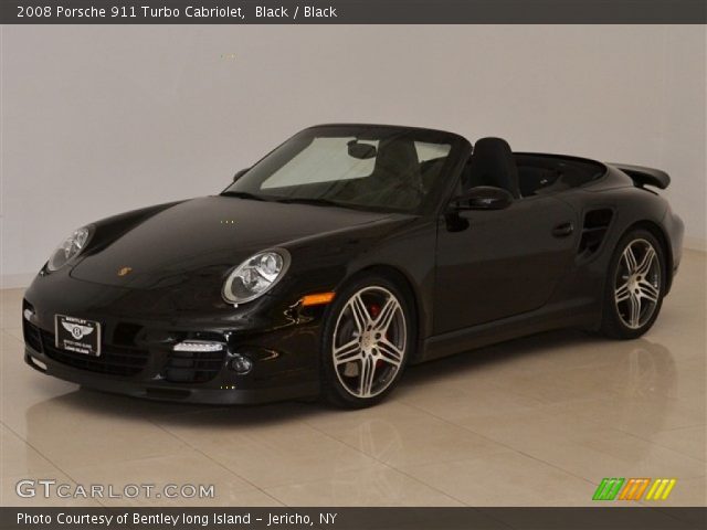 2008 Porsche 911 Turbo Cabriolet in Black