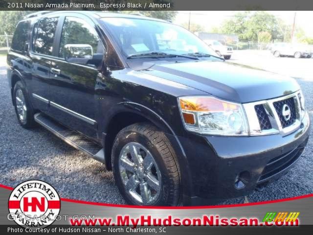 2011 Nissan Armada Platinum in Espresso Black