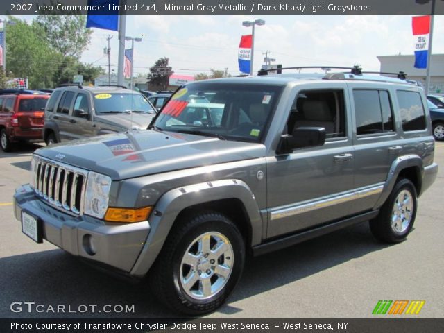 2007 Jeep Commander Limited 4x4 in Mineral Gray Metallic