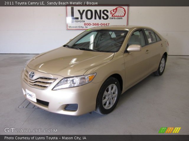2011 Toyota Camry LE in Sandy Beach Metallic