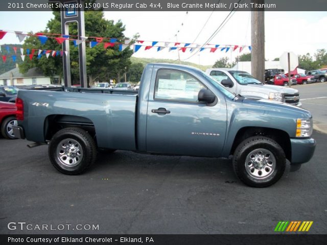 2011 Chevrolet Silverado 1500 LS Regular Cab 4x4 in Blue Granite Metallic