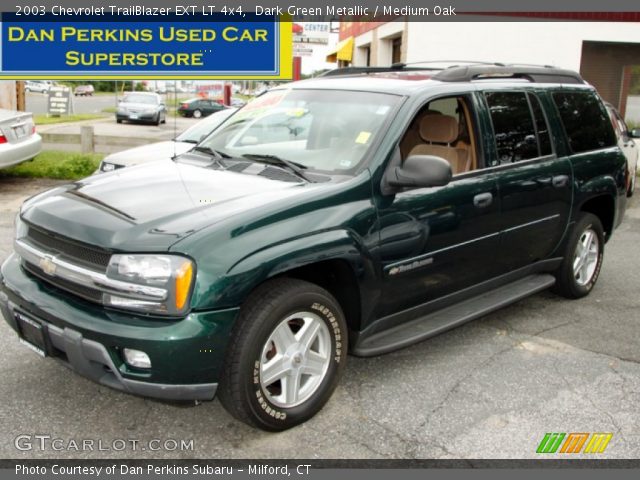 2003 Chevrolet TrailBlazer EXT LT 4x4 in Dark Green Metallic