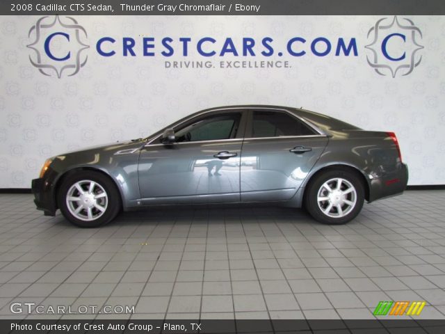 2008 Cadillac CTS Sedan in Thunder Gray Chromaflair