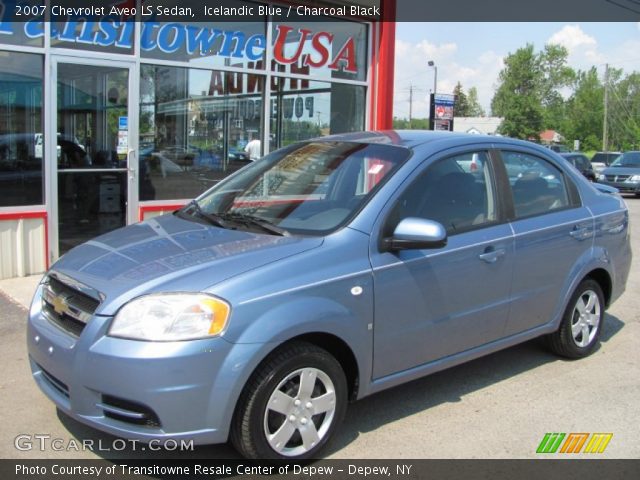 2007 Chevrolet Aveo LS Sedan in Icelandic Blue