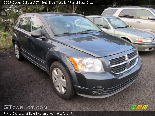 2007 Dodge Caliber SXT in Steel Blue Metallic