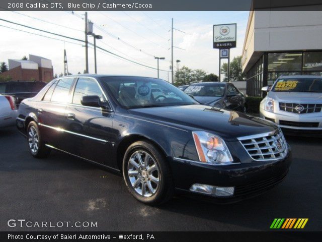 2008 Cadillac DTS  in Blue Chip