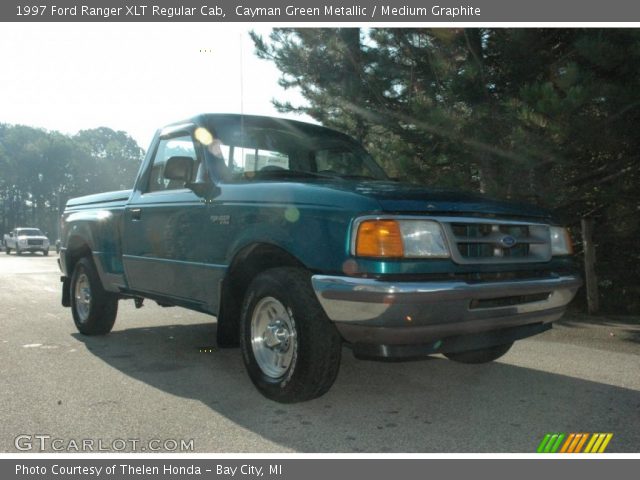 1997 Ford Ranger XLT Regular Cab in Cayman Green Metallic