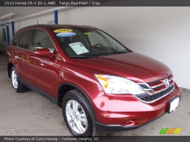 2010 Honda CR-V EX-L AWD in Tango Red Pearl
