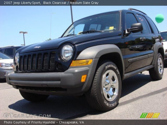 2007 Jeep Liberty Sport in Black Clearcoat