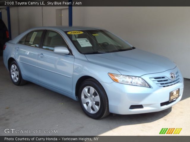 2008 Toyota Camry LE in Sky Blue Pearl