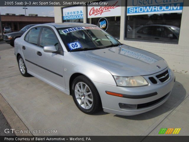 2005 Saab 9-3 Arc Sport Sedan in Silver Metallic