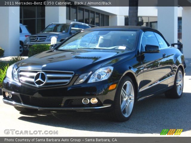 2011 Mercedes-Benz E 350 Cabriolet in Black