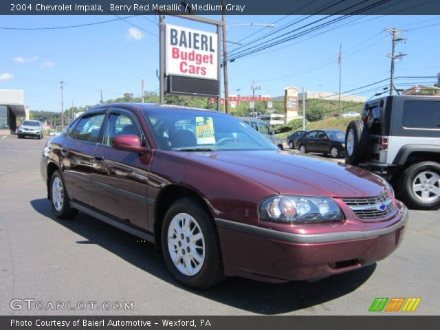 2004 Chevrolet Impala  in Berry Red Metallic
