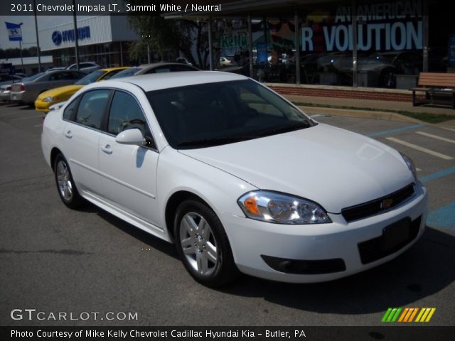 2011 Chevrolet Impala LT in Summit White