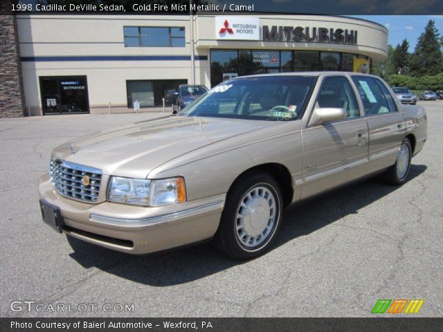 1998 Cadillac DeVille Sedan in Gold Fire Mist Metallic
