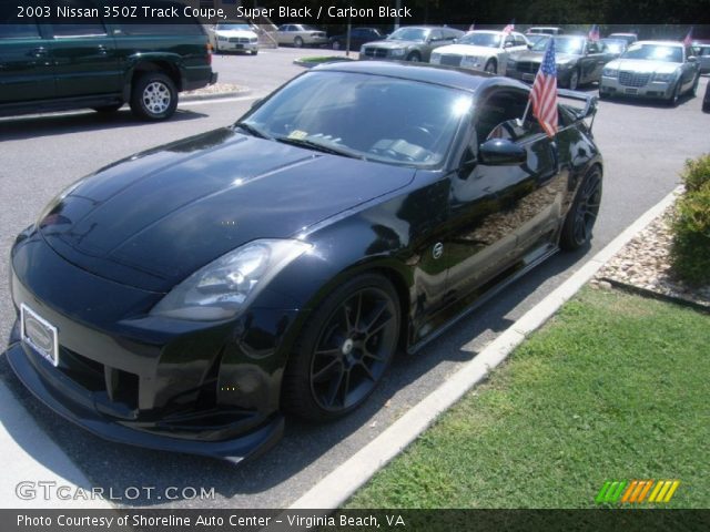 2003 Nissan 350Z Track Coupe in Super Black