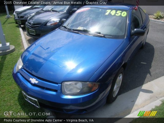 2005 Chevrolet Cavalier Coupe in Arrival Blue Metallic