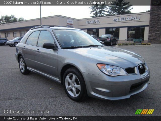 2007 Subaru Impreza 2.5i Wagon in Crystal Gray Metallic