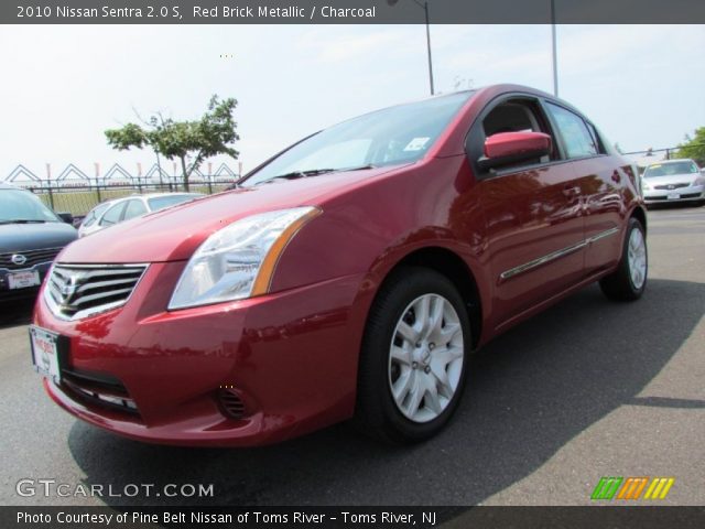 2010 Nissan Sentra 2.0 S in Red Brick Metallic
