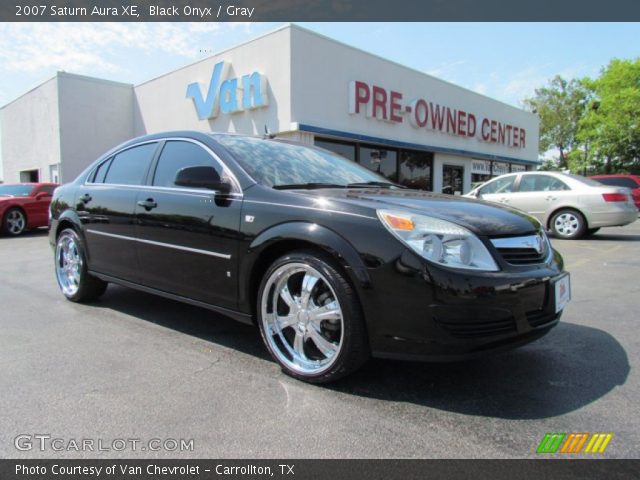 2007 Saturn Aura XE in Black Onyx