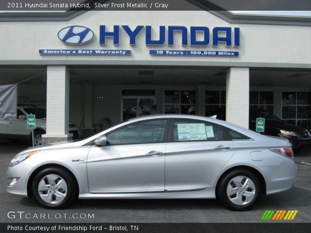 2011 Hyundai Sonata Hybrid in Silver Frost Metallic