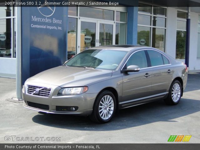 2007 Volvo S80 3.2 in Shimmer Gold Metallic