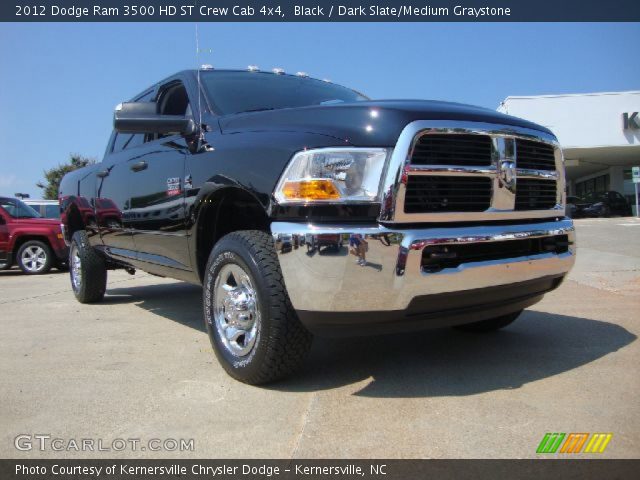 2012 Dodge Ram 3500 HD ST Crew Cab 4x4 in Black