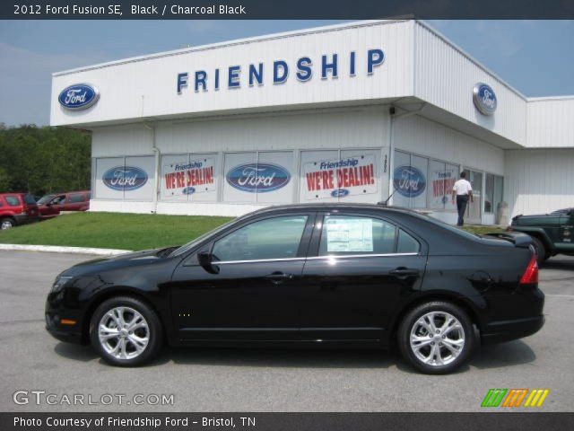 2012 Ford Fusion SE in Black