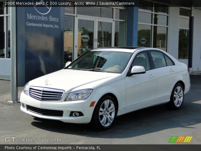 2008 Mercedes-Benz C 300 Luxury in Arctic White