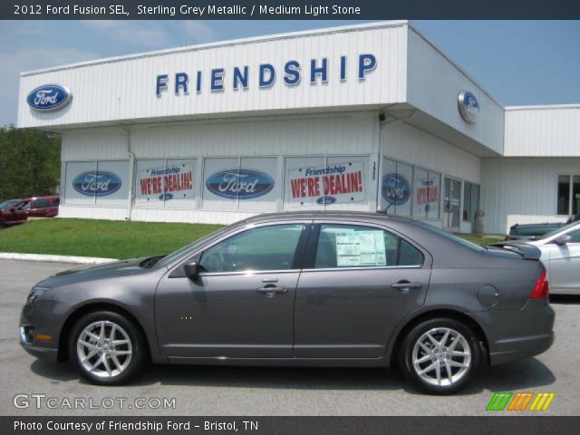 2012 Ford Fusion SEL in Sterling Grey Metallic