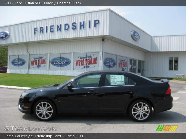2012 Ford Fusion SEL in Black