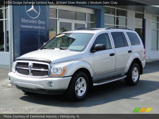 2004 Dodge Durango Limited 4x4 in Brilliant Silver Metallic