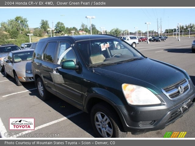 2004 Honda CR-V EX 4WD in Clover Green Pearl