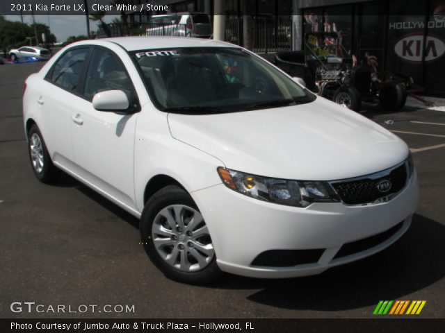 2011 Kia Forte LX in Clear White