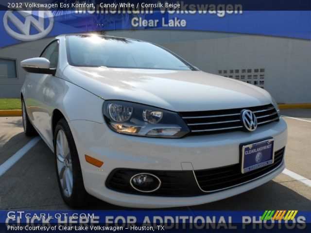 2012 Volkswagen Eos Komfort in Candy White