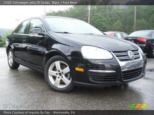 2008 Volkswagen Jetta SE Sedan in Black