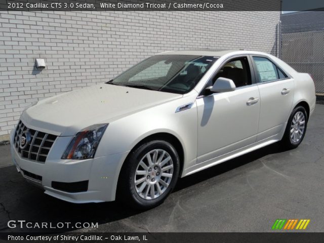 2012 Cadillac CTS 3.0 Sedan in White Diamond Tricoat