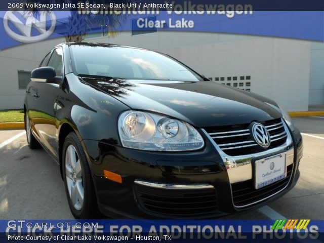 2009 Volkswagen Jetta SE Sedan in Black Uni