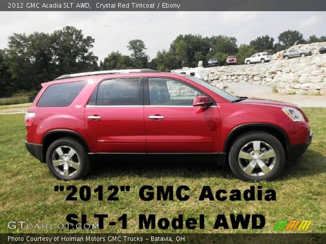 2012 GMC Acadia SLT AWD in Crystal Red Tintcoat