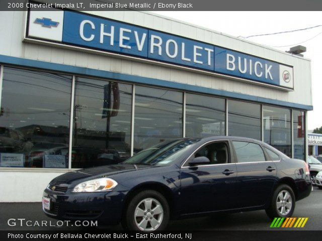 2008 Chevrolet Impala LT in Imperial Blue Metallic