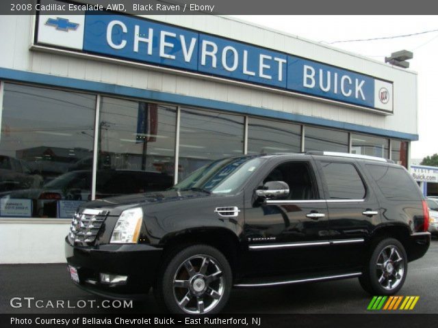 2008 Cadillac Escalade AWD in Black Raven