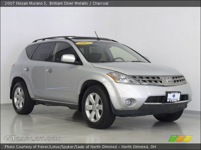 2007 Nissan Murano S in Brilliant Silver Metallic