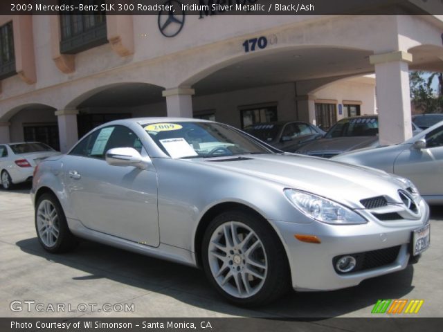 2009 Mercedes-Benz SLK 300 Roadster in Iridium Silver Metallic