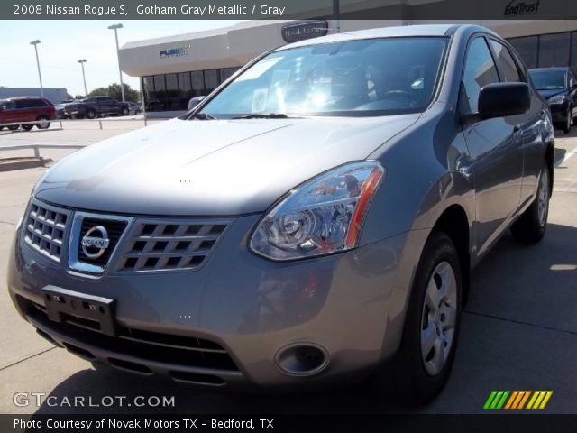 2008 Nissan Rogue S in Gotham Gray Metallic