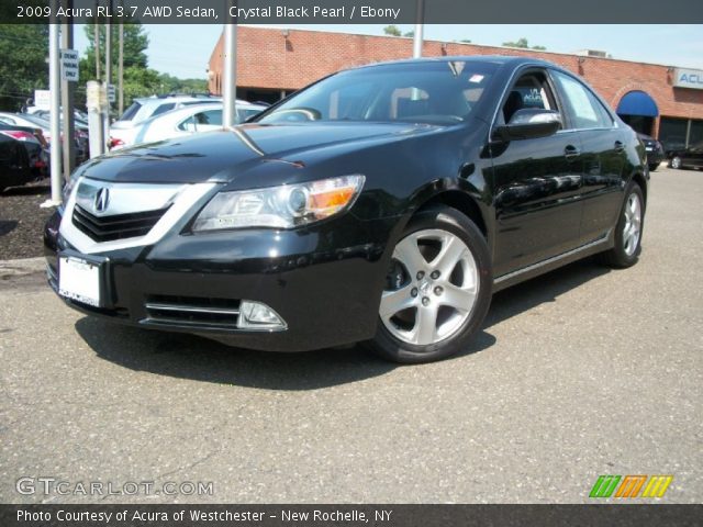2009 Acura RL 3.7 AWD Sedan in Crystal Black Pearl