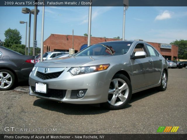 2009 Acura TSX Sedan in Palladium Metallic