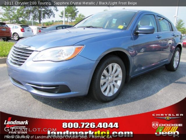 2011 Chrysler 200 Touring in Sapphire Crystal Metallic