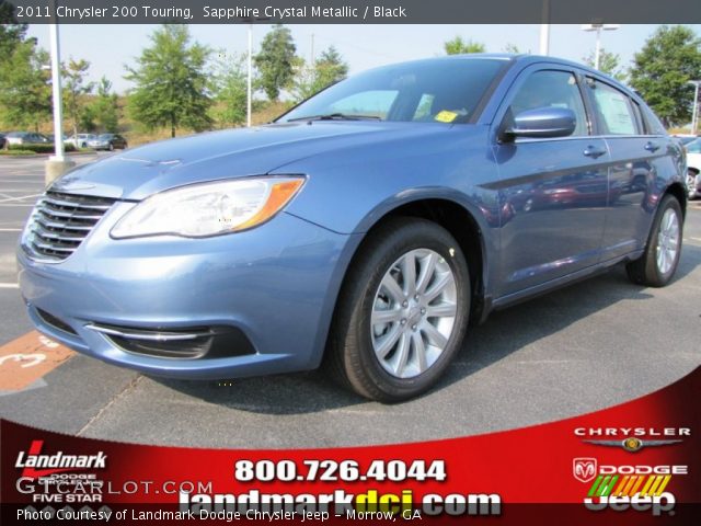 2011 Chrysler 200 Touring in Sapphire Crystal Metallic