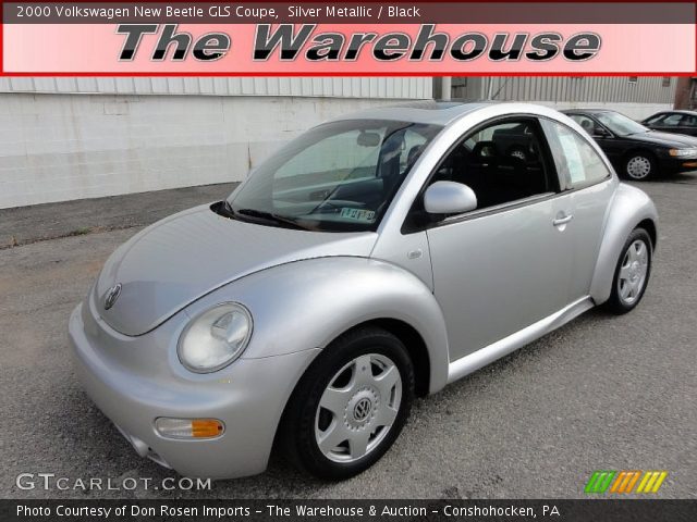 2000 Volkswagen New Beetle GLS Coupe in Silver Metallic