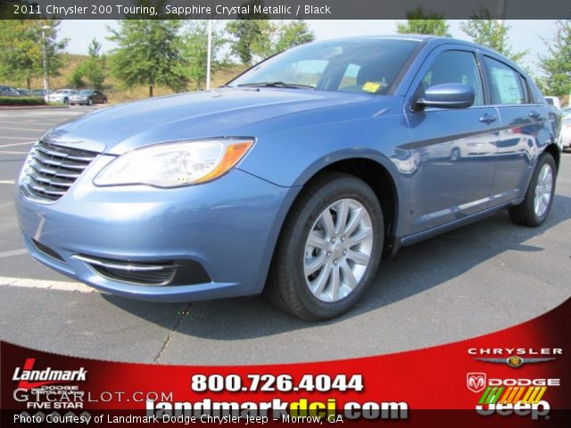 2011 Chrysler 200 Touring in Sapphire Crystal Metallic